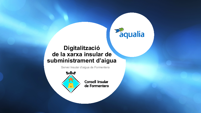 Digitalizacin de la red insular de suministro de agua en la isla de Formentera